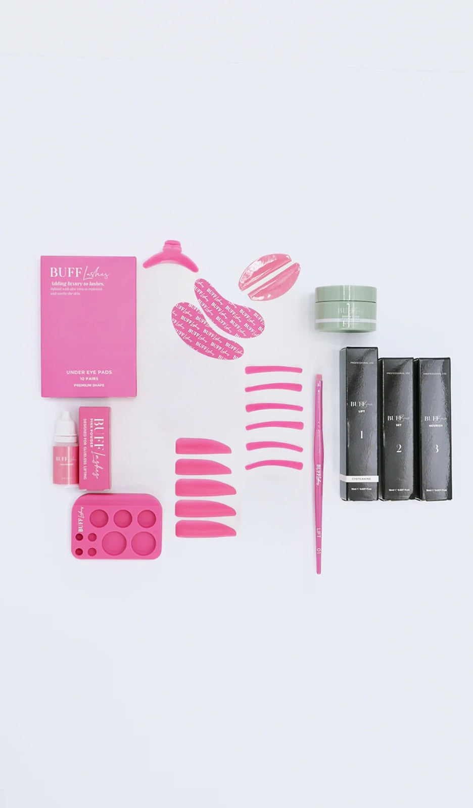 Buff Lashes - Full Korean Cysteamine Bundle