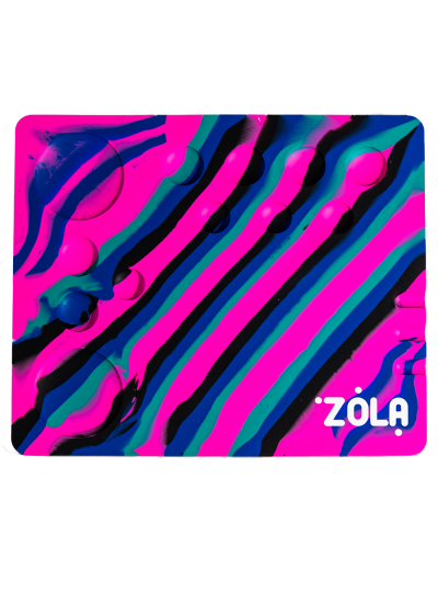 Zola Cosmetics - Silicone Mixing Pad Multicoloured