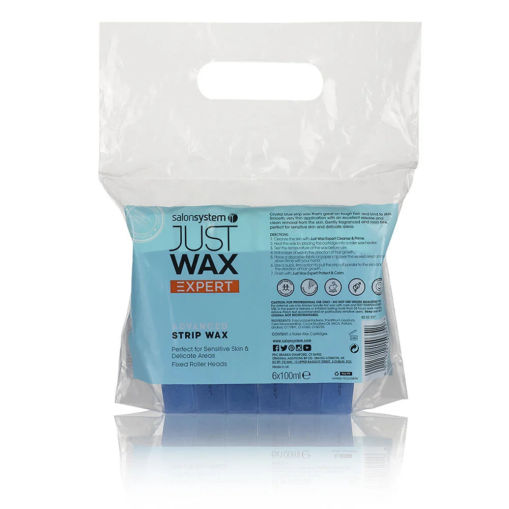 Just Wax - Expert Advanced Roller Strip Wax - 6 x 100ml