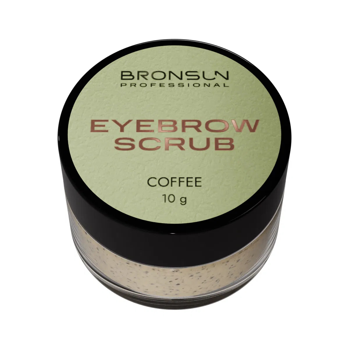 Bronsun - Exfoliante para cejas con aroma a café - 10 g 