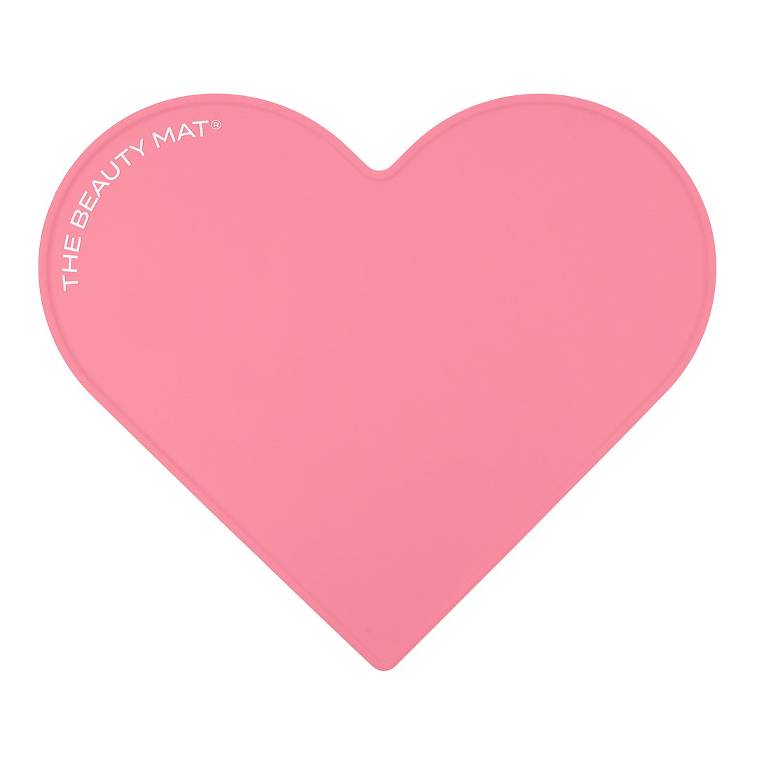 The Beauty Mat - Dusky Pink Heart