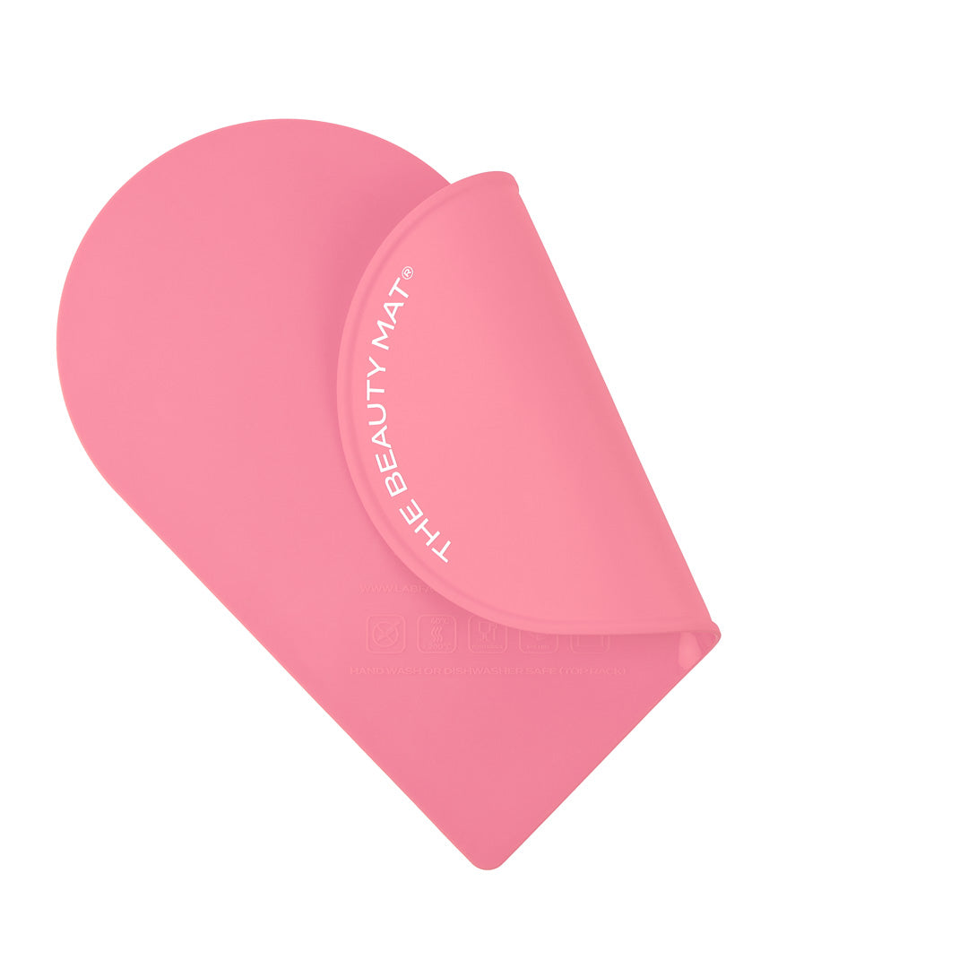 The Beauty Mat - Dusky Pink Heart