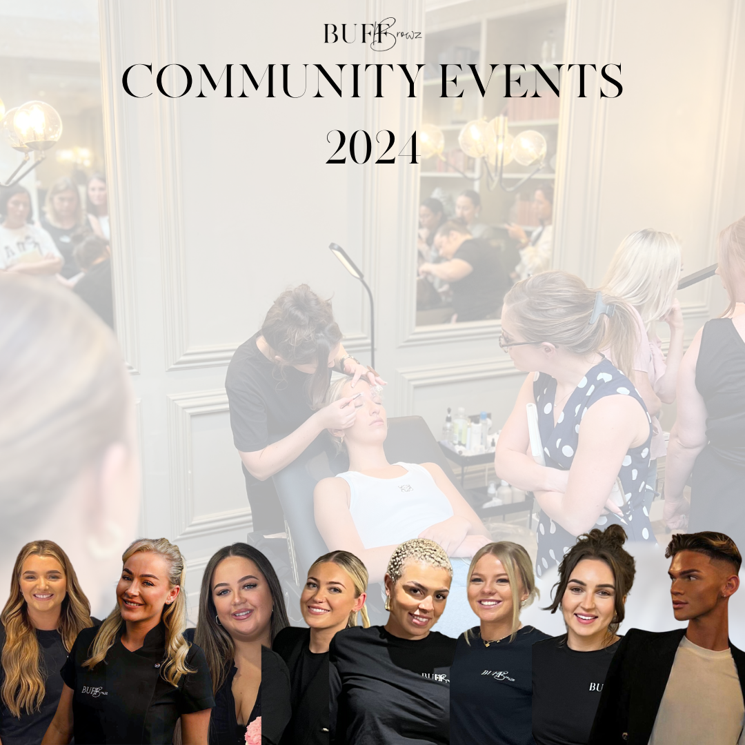 Buff Browz Community Events - Lamination, Signature Brows and Tint 2024
