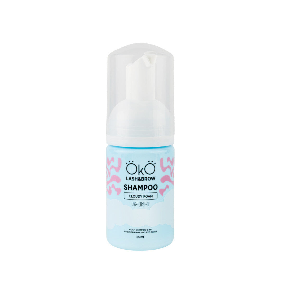 OkO - 3-In-1 Lash & Brow Foam Shampoo - 80ml