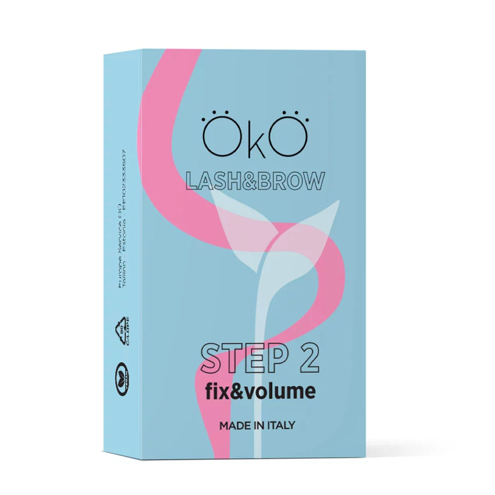 OkO - Eyelash & Eyebrow Lamination Sachets - Step 2 Fix