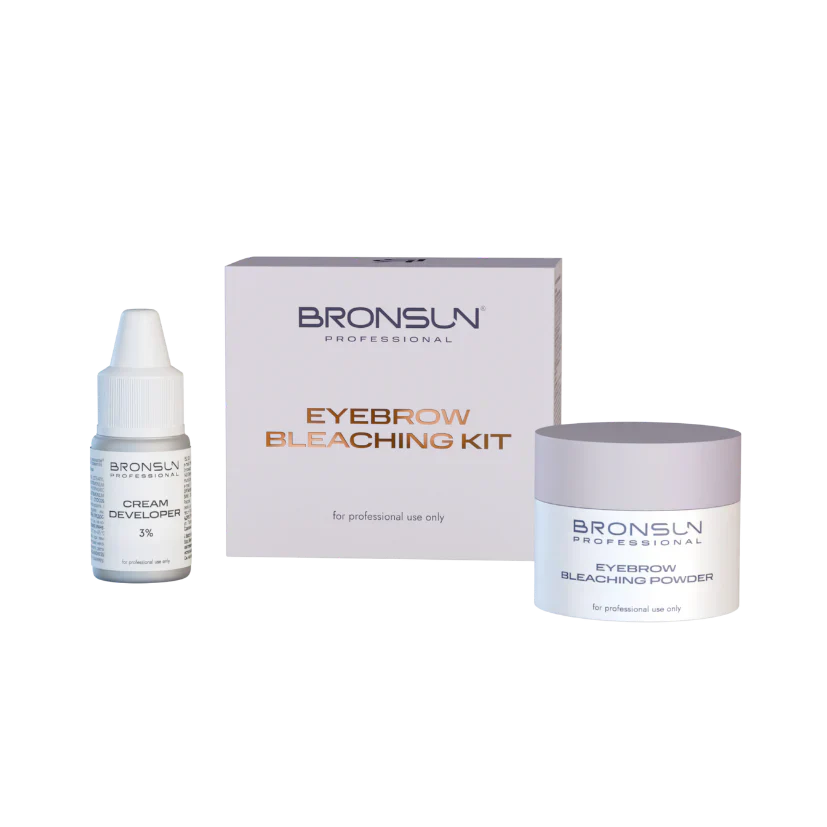 Bronsun - Kit de decoloración de cejas