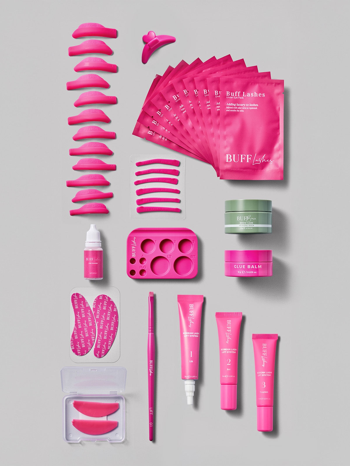 (NEW) Buff Lashes - Full Korean Cysteamine Bundle