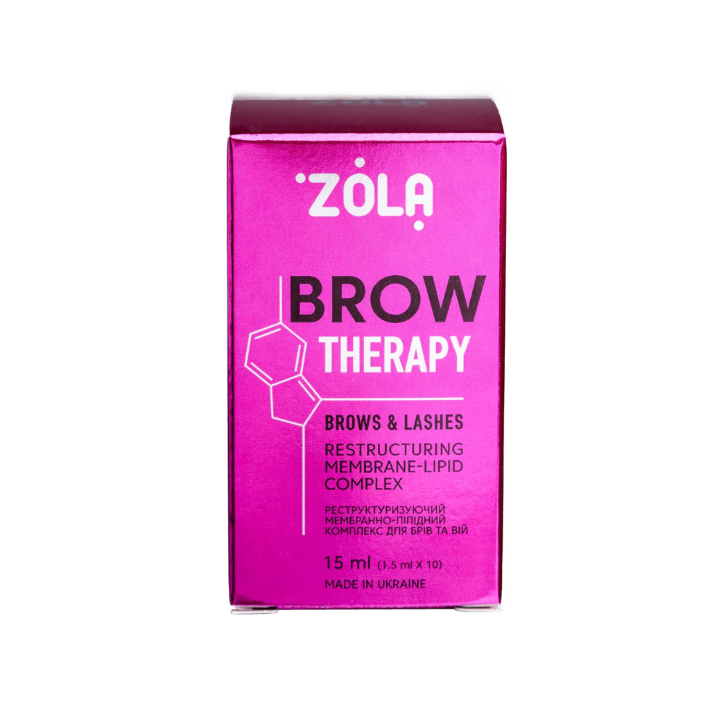 Zola Cosmetics - Brow Therapy Restructuring Complex 10 x 1.5ml