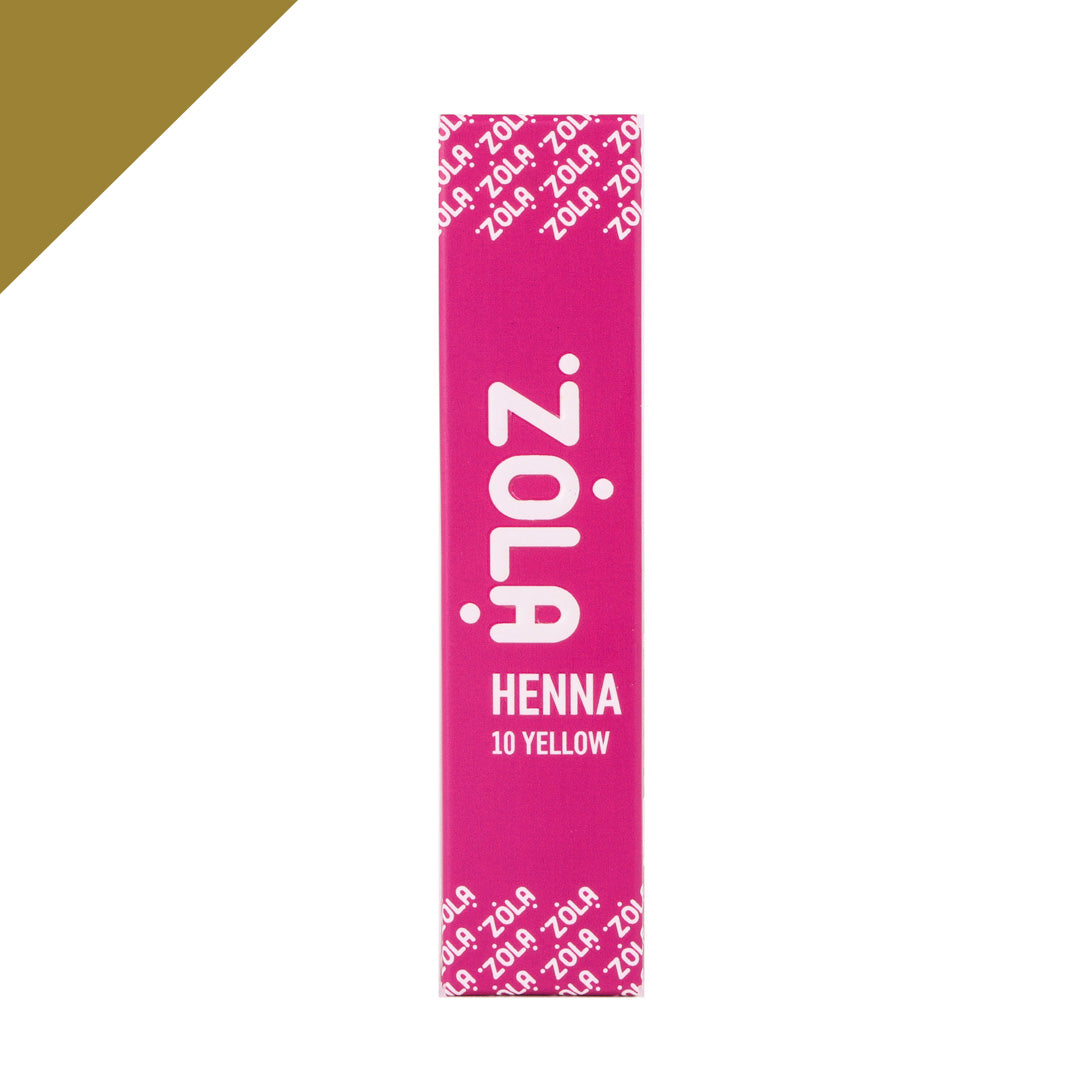 Zola Cosmetics - Eyebrow Henna - Yellow 10g