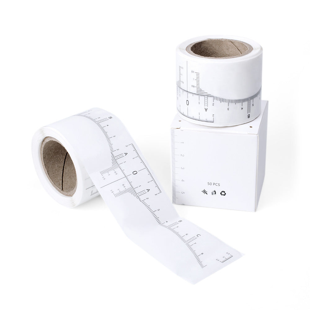 Mapping Ruler Sticker With Box - 50pcs